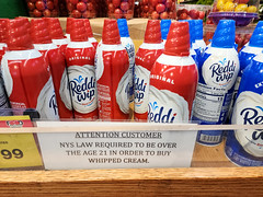 New York Keeping Dangerous Whipped Cream Out Of The Hands Of Children