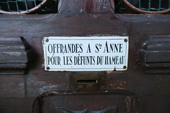 Offrandes à Sainte Anne pour les défunts du hameau @ Chapelle Saint-Jacques-et-Sainte-Anne @ Chamossière @ Thônes - Photo of Saint-Ferréol
