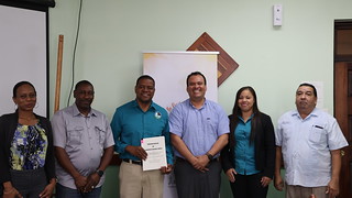 MOU Signing: Ministry of Economic Development & National Meteorological Service of Belize