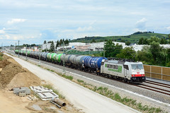 SBB Cargo 186 905 - Photo of Rumersheim-le-Haut