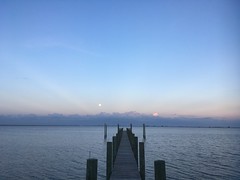 Safety Harbor Sunset-Moonrise