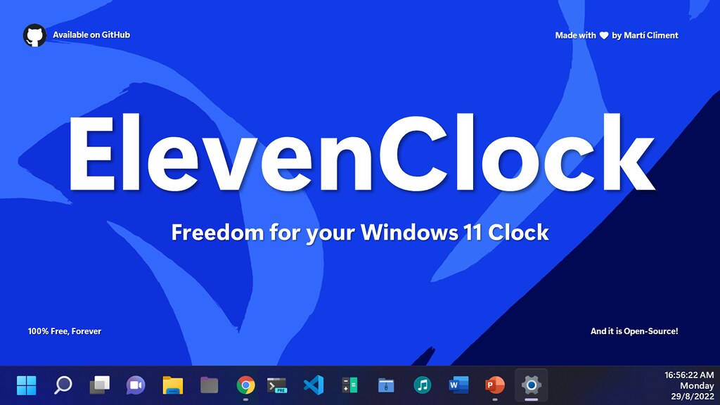 ElevenClock V4.0.0 多國語言安裝版
