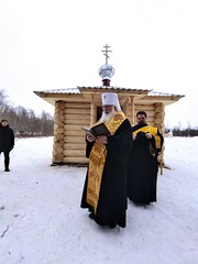 26.11.2022 | Освящение новой часовне в деревне Бычково