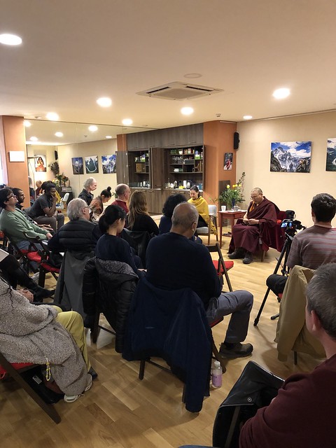 All-day public teaching on The Power of Mind at Lekdan Ling in London on 11-26-22 