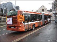 Irisbus Agora L GNV – Setram (Société d'Économie Mixte des TRansports en commun de l'Agglomération Mancelle) n°779