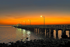 Sunrise - Ballast Point Park Pier - Tampa, Florida