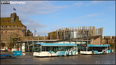 Heuliez Bus GX 327 BHNS – RD Saint-Malo (RATP Dev)  / Mat (Malo Agglo Transports) n°74 & Mercedes-Benz Citaro – RD Saint-Malo (RATP Dev)  / Mat (Malo Agglo Transports) n°82
