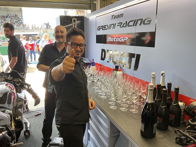 Gresini Ducati triumphs