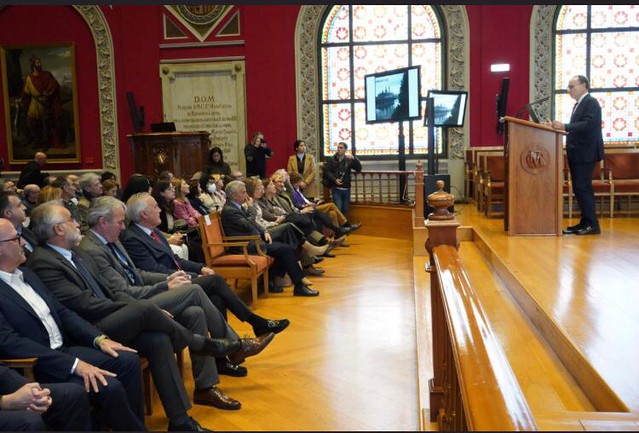 El Lugarteniente del Justicia asiste al Acto de entrega de las Ayudas a la  Investigación 2022 otorgadas por la Cátedra Cajal, en el Paraninfo de la  Universidad de Zaragoza