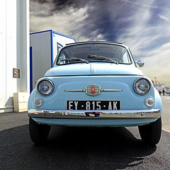 Fiat 500, île-d'Yeu