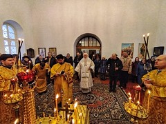 24.12.2022 | Литургия в церкви Александра Невского в Яжелбицах