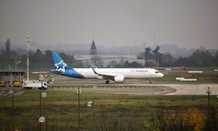 Air Transat A321-271(NX), C-GOIS, MSN 10282 (04/2021), as TS 111 Paris (CDG) - Montreal (YUL), Flight time: 7:17