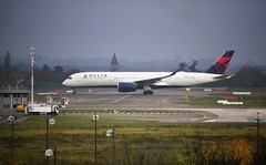Delta Air Lines A350-941, N506DN, MSN 175 (12/2017), as DL 97 Paris (CDG) - Detroit (DTW), Flight time: 7:53 - Photo of Mortefontaine