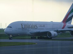 Emirates A380-842, A6-EVR, MSN 271 (02/2021), as EK 74 Paris (CDG) - Dubai (DXB), Flight time: 6:05 - Photo of Mortefontaine