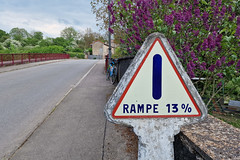Ramp! warning - Photo of Inglange