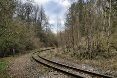 Old mines' rails near Rumelange