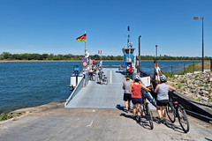 Crossing the Rhine river