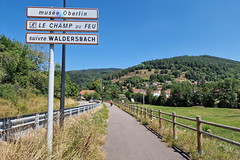 Bicycle route near Plaine