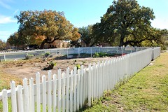 Texas, Grapevine, Nash Farm, Picket Fence