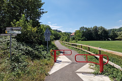 Cycling route in Saint-Blaise-la-Roche