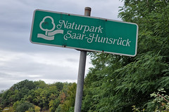 Entering Naturpark Saar-Hunsrück