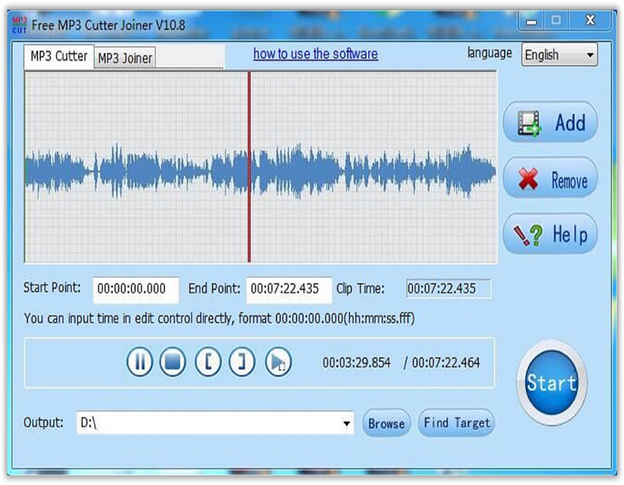 Free MP3 Cutter Joiner 2022.2 多國語言版
