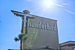 Thunderbird Motel sign - St Pete Beach, Florida