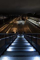 Night Station - Photo of La Roche-sur-Yon