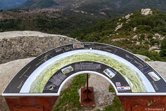 Table d-orientation-vue Nord - Photo of Loreto-di-Tallano