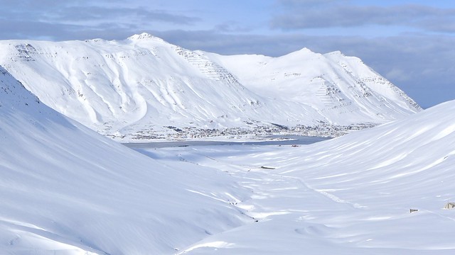 Ideales Skitourengelände im Norden Islands bei Siglufjördur.