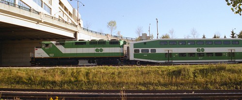 522 Class F59PH1 of GO Transit at Toronto September 1997