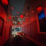 Living Lane - Lunar New Year Lanterns at night 2022