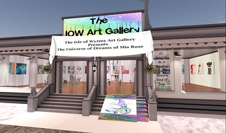 21stJan2023 Opening until 12NoonSLT: Art by Mia Rose at The IOW Art Gallery