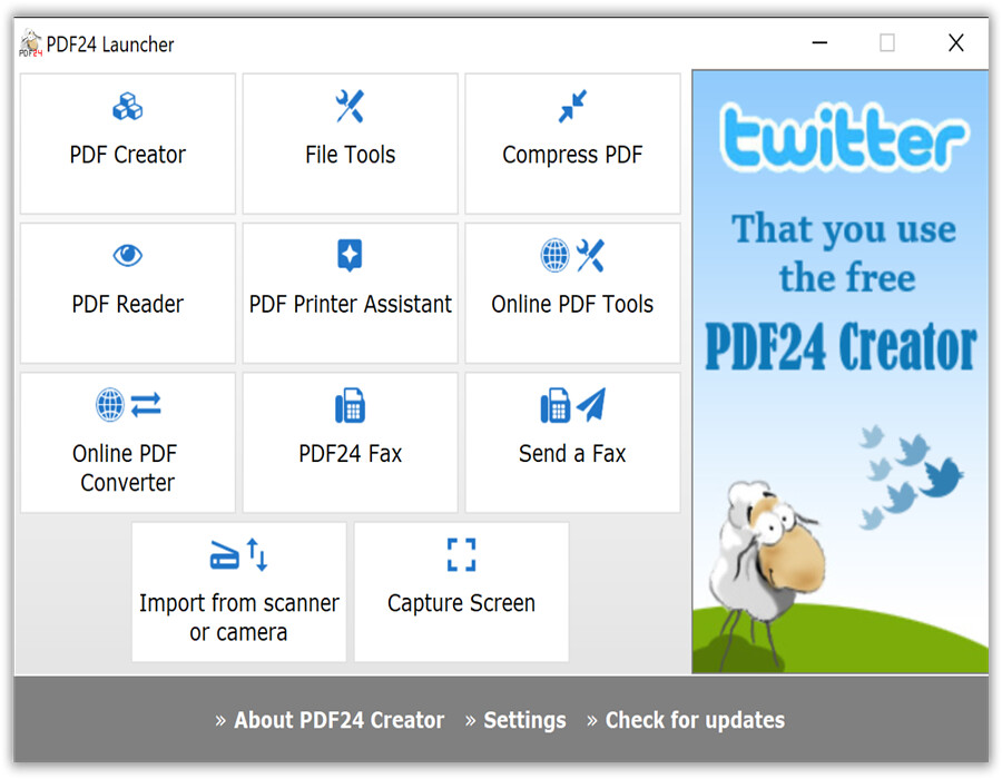 PDF24 Creator 11.15.2 instaling