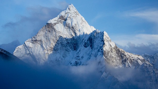 Traumberg Ama Dablam, 6856 m, im Everest-Gebiet. Foto: Bernd Ritschel.