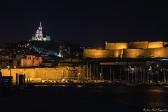 Marseille, basilique St Victor, Notre Dame de la Garde et Fort Saint Nicolas - Photo of Allauch