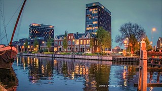 Eemskanaal,Groningen stad,the Netherlands