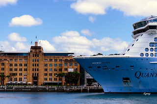 An international cruise, Sydney