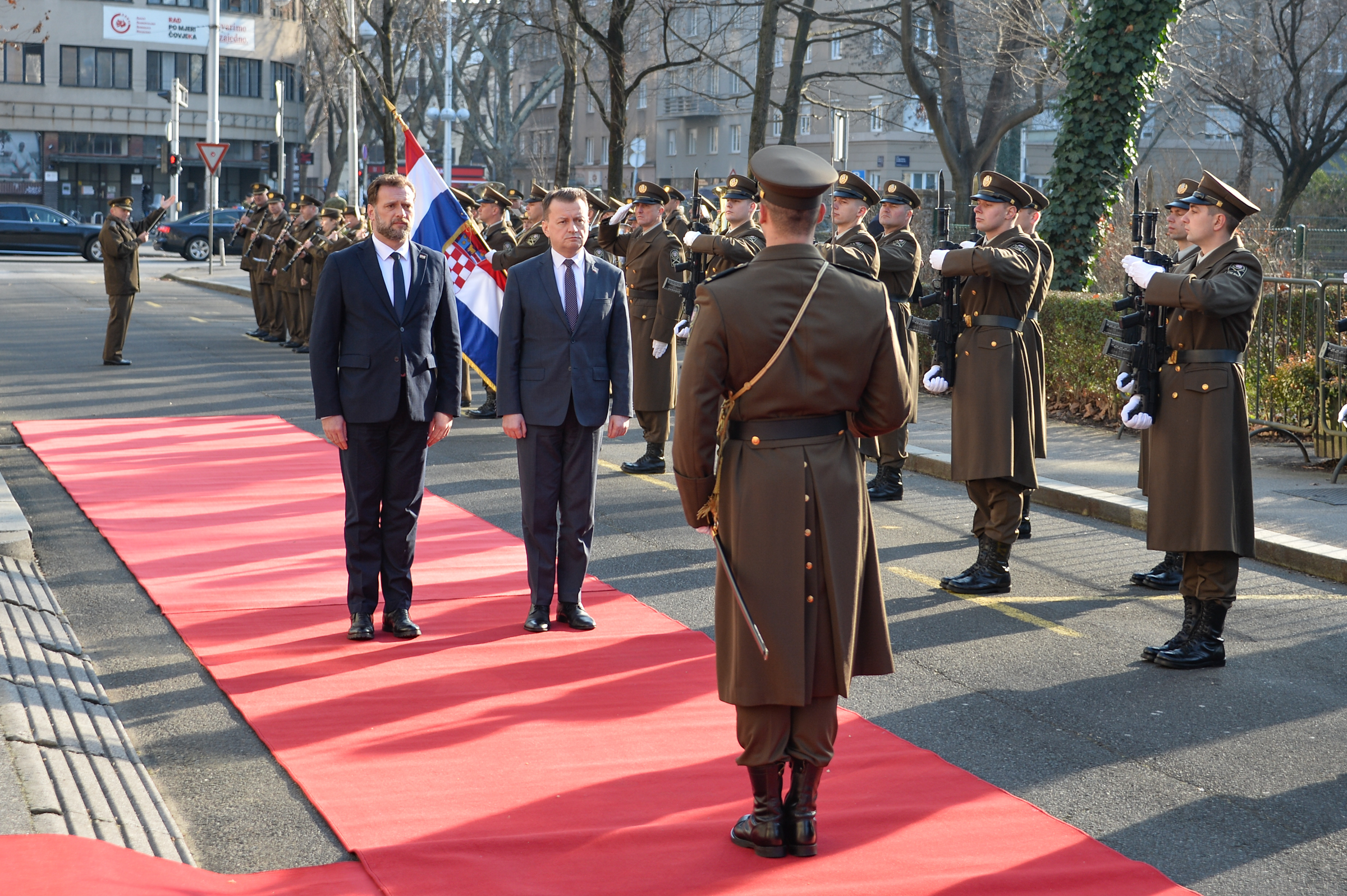 Sastanak ministra obrane Marija Banožića s potpredsjednikom Vlade i ministrom nacionalne obrane Republike Poljske Mariuszom Blaszczakom