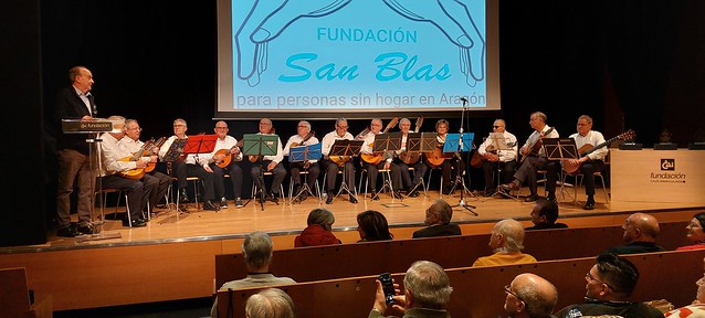 El Lugarteniente del Justicia asiste a los Actos con motivo de la festividad de San Blas, organizados por la Fundación San Blas en el Centro Joaquín Roncal de la Fundación CAI
