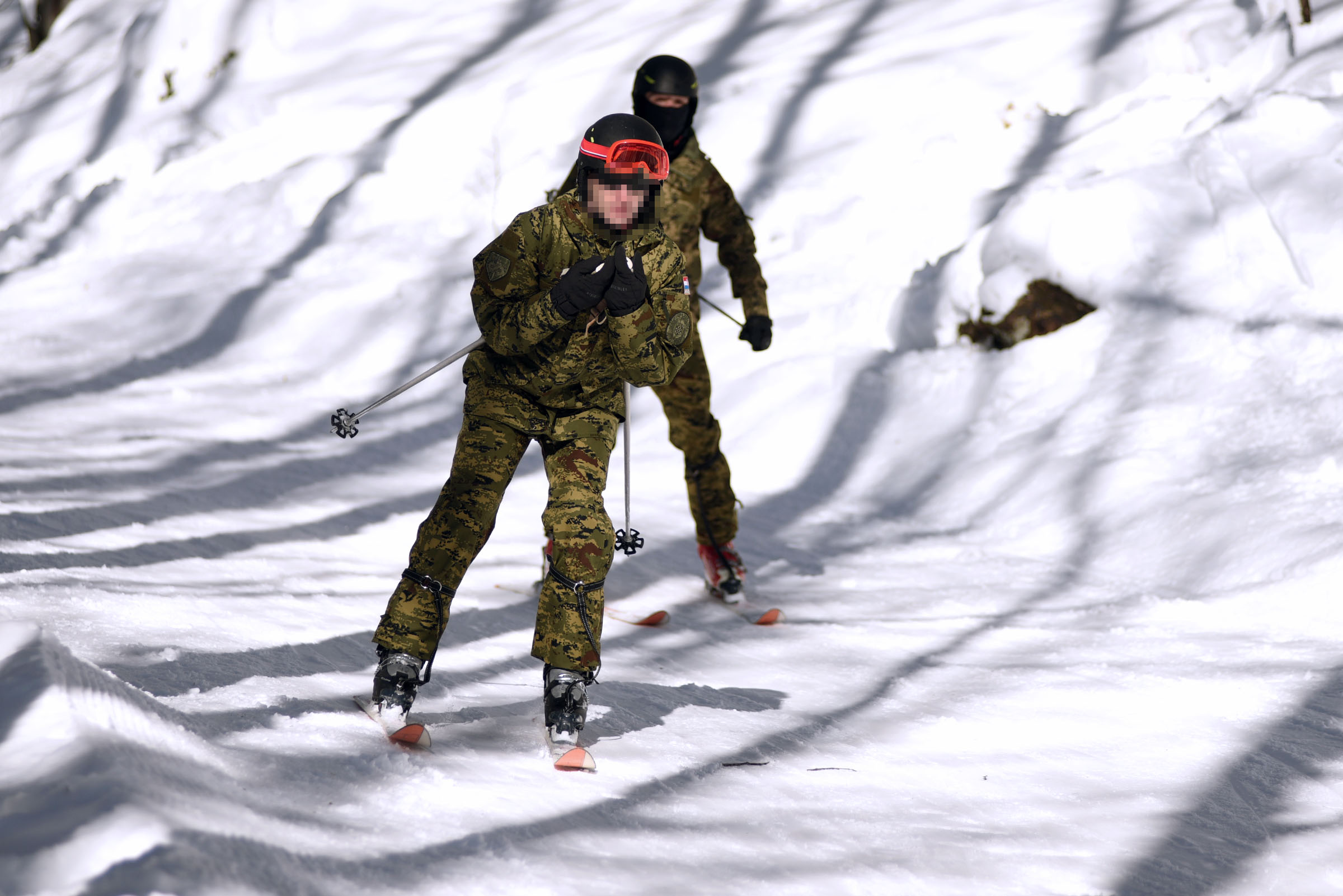 Završena Temeljna obuka skijanja za pripadnike ZSS-a