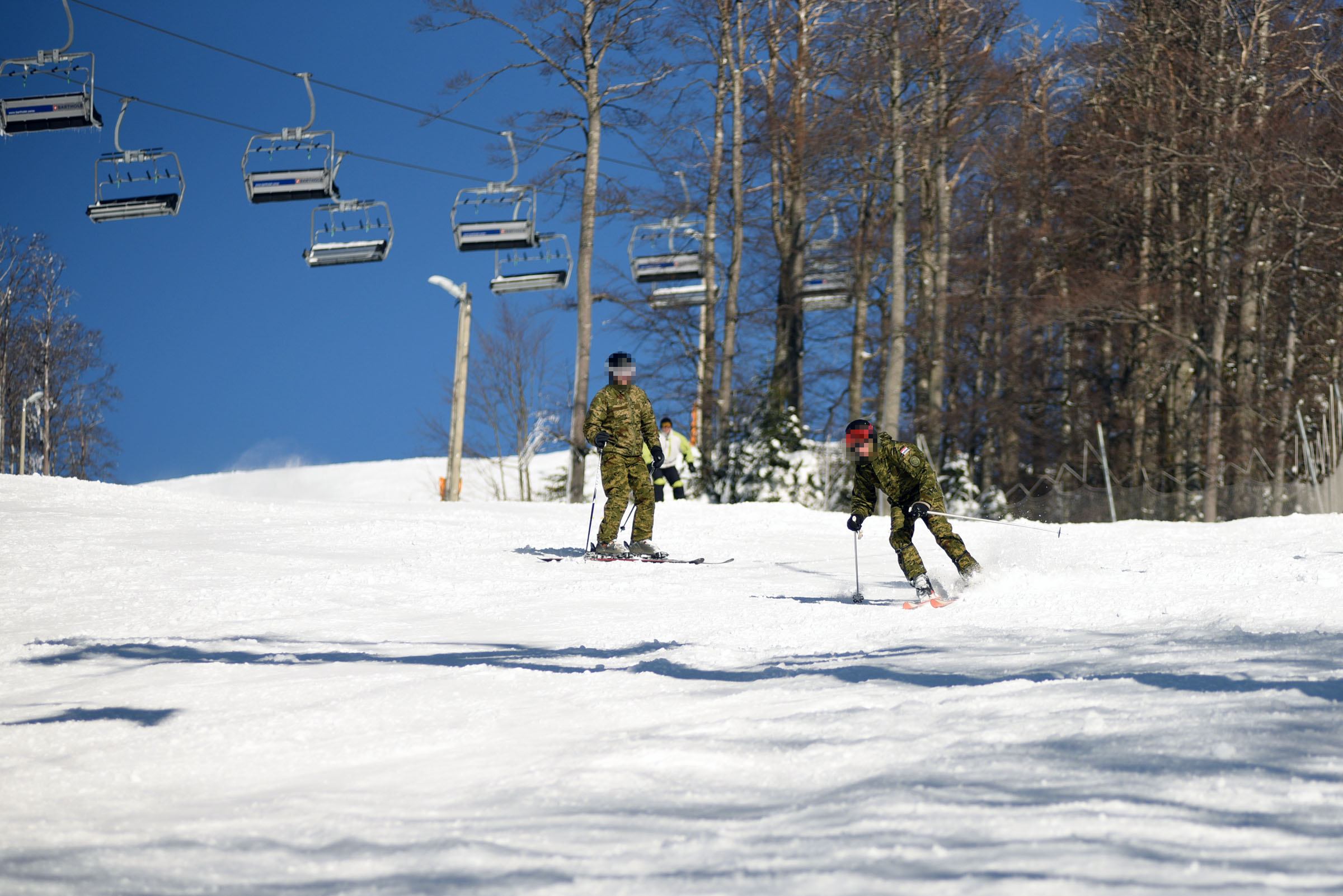 Završena Temeljna obuka skijanja za pripadnike ZSS-a