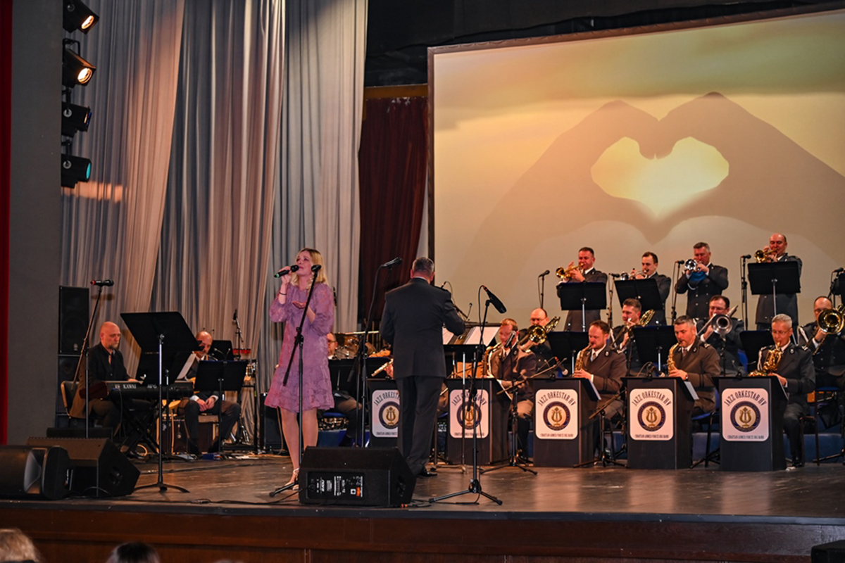 Koncert Jazz orkestra Hrvatske vojske za Zakladu vojne solidarnosti