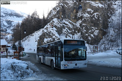 Mercedes-Benz Citaro – Transdev Savoie / Skibus – Valloire n°455 - Photo of Albiez-le-Jeune