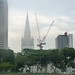 Singapore Skyline with Skyscraper, Church and Construction