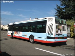 Irisbus Agora S – Setram (Société d'Économie Mixte des TRansports en commun de l'Agglomération Mancelle) n°613