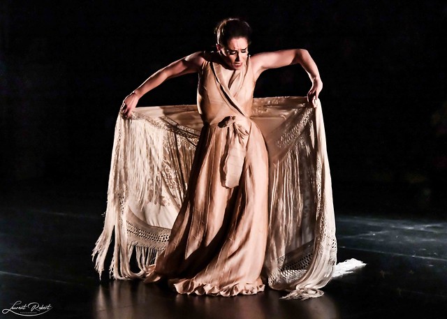 Paula Comitre au Festival d'hiver Arte Flamenco 2023 à Soustons