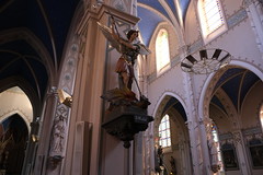 Statue de Saint Michel @ Église Saint-Georges @ Saint-Jeoire - Photo of Saint-Pierre-en-Faucigny