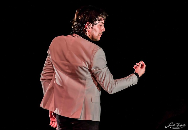 Spectacle de Iván Vargas au Festival d'hiver Arte Flamenco 2023 à Soustons