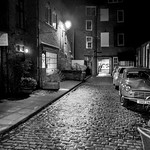 A Wet Evening Ludlow Street by Henry Brzeski